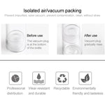 5 PCS Clear Empty Travel Portable Refillable Plastic Pump Bottle Containers, 10ml, 10ml