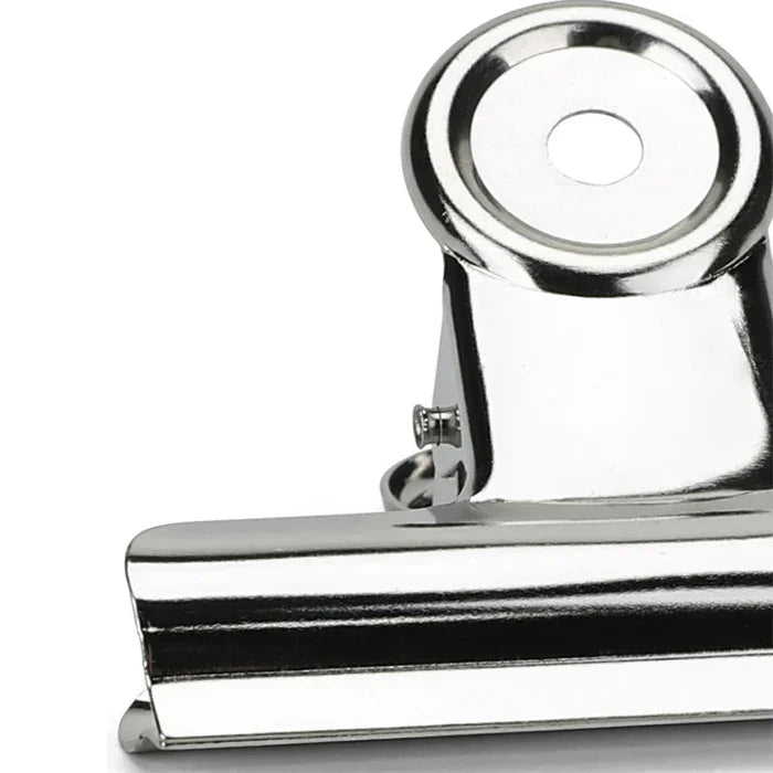 10pcs 50mm Silver Metal Stainless Steel Round Clip Notes Letter Paper Clip Office Bind Clip, 10PCS / 50mm