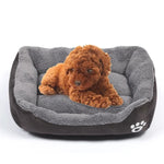 Candy Color Four Seasons Genuine Warm Pet Dog Kennel Mat Teddy Dog Mat, Size: S, 43×32×10cm, Size: S
