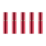 Portable Mini Refillable Glass Perfume Fine Mist Atomizers with Metallic Exterior, 5ml