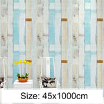 Creative PVC Autohesion Brick Decoration Wallpaper Stickers Bedroom Living Room Wall Waterproof Wallpaper Roll, Size: 45 x 1000cm