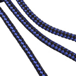 Pet Dog Nylon 3 in 1 Traction Rope Pet Walking Leads With Handle, Length: 124cm, 3 in 1 Traction 124cm Blue