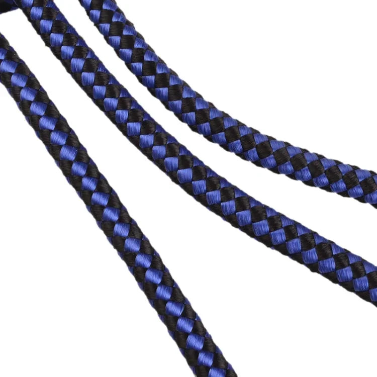 Pet Dog Nylon 3 in 1 Traction Rope Pet Walking Leads With Handle, Length: 124cm, 3 in 1 Traction 124cm Blue