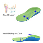 Children PU XO Leg Corrective Insole, Size: 18cm, Size: 18cm