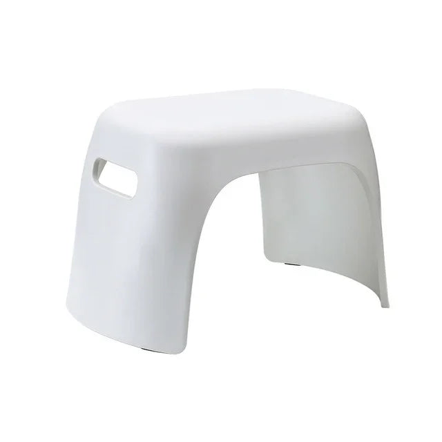 Thickened Plastic Chair Household Footstool Bathroom Anti-skid Small Stool for Children, Anti-skid Small Stool