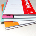 10 PCS 80 Pages A5 Soft Cover Diary Notebook Office Supply, Random Color Delivery, 80 Pages
