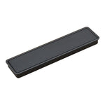 Simple Wardrobe Slotted Scrub Handle Concealed Recessed Drawer Invisible Handle, Hole Distance：160mm, 160mm