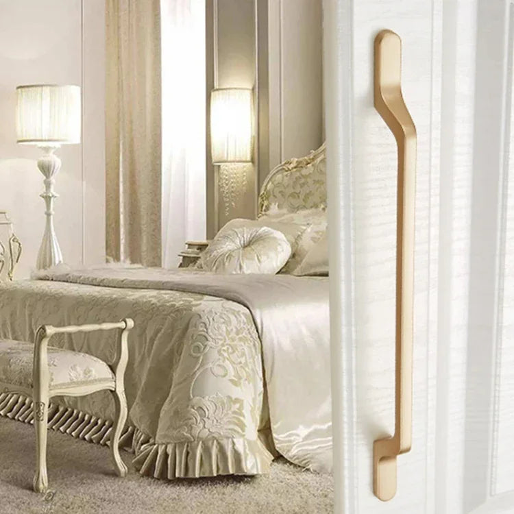 9009-96 Modern Simple Cabinet Door Handle Drawer Wardrobe Zinc Alloy Handle, 9009_96