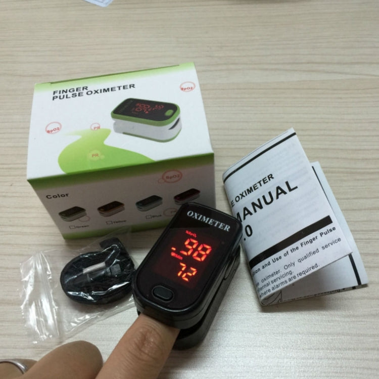 Finger Pulse Oximete LED HD Display Portable Oximeter Equipment Blood Oxygen Monitor Pulse Oximeter, M130 (Black), M130 (Orange), M130 (Green), M130 (Blue, M130 (Magenta)