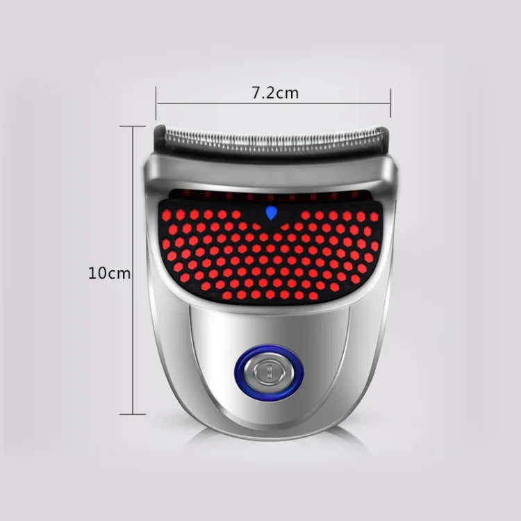 HJ-2018 Men Electric Shaver Fader Self-help Hair Clipper with Spare Cutter Head, Standard Version, CN Plug, with Spare Cutter Head