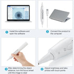 Supereyes Y008 Ear Nose Mouth Wireless Digital Electronic Endoscope, Y008