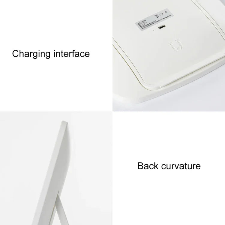 Original Xiaomi Youpin jordan&judy Single-sided Square Desktop LED Cosmetic Mirror, Single Color Style