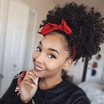 European and American Black People Explosion Head Fluffy Curl Hair Net Wig
