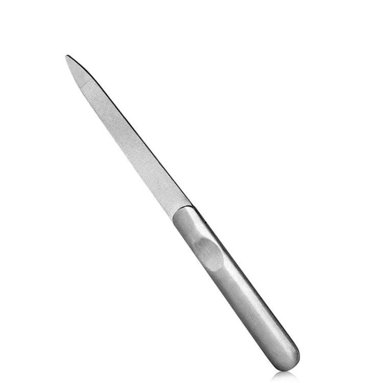 Stainless Steel Polished Nail File, Length : 95mm, Length : 95mm
