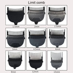 HJ-2019 Men Electric Shaver Fader Self-help Hair Clipper with Cloth + Sponge + Spare Cutter Head, Standard Version, CN Plug, with Cloth + Sponge + Spare Cutter Head