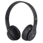 P47 Foldable Wireless Bluetooth Headphone with 3.5mm Audio Jack, Support MP3 / Call, P47 Green, P47 Black, P47 Blue, P47 Red, P47 White