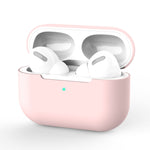 For AirPods Pro Silicone Wireless Earphone Protective Case Cover without Buckle