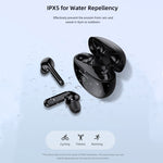awei T15P Bluetooth V5.0 TWS Ture Wireless Sports LED Display Headset with Charging Case, T15P