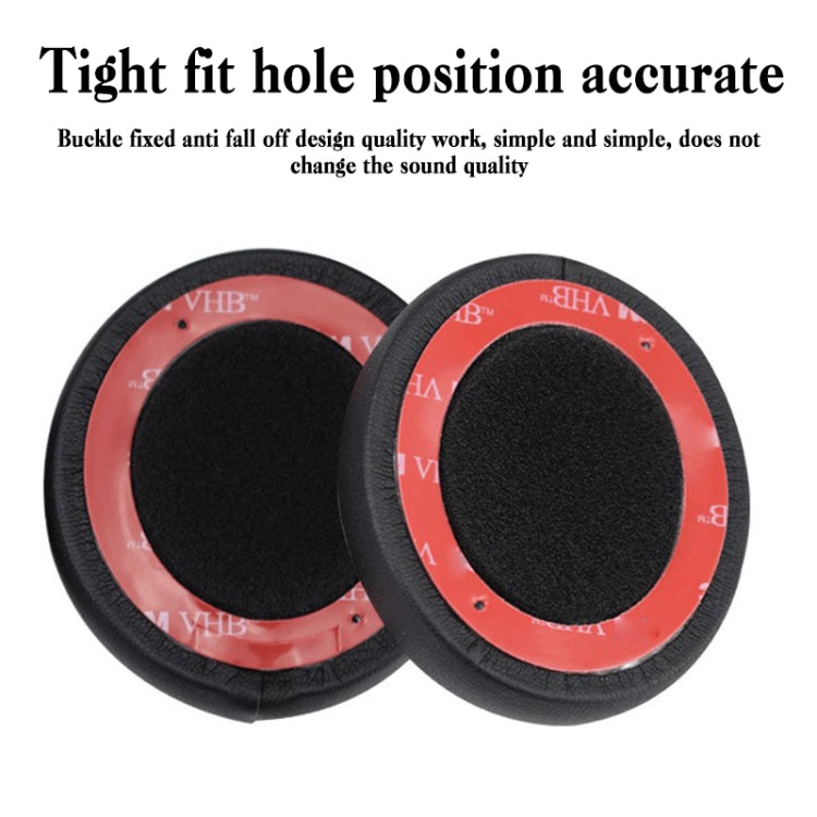 1 Pair Soft Sponge Earmuff Headphone Jacket for Beats Solo 2.0 / 3.0, Bluetooth Version