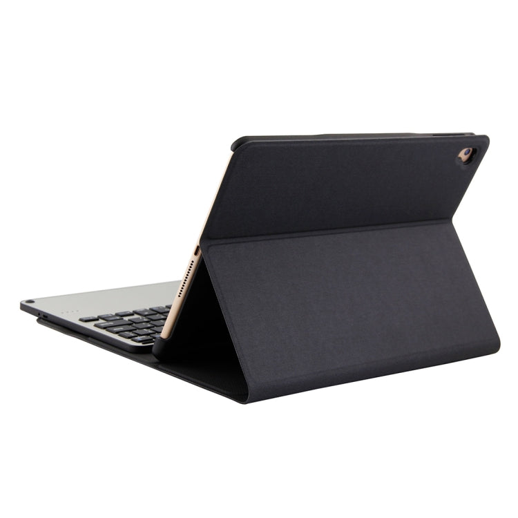 3018 Detachable Bluetooth 3.0 Aluminum Alloy Keyboard + Imitation Cloth Texture Leather Tablet Case for iPad Air / Air 2 / iPad Pro 9.7 inch, with Sleep / Water Repellent Function, 3018
