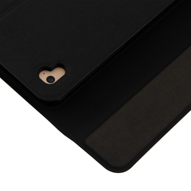 3018 Detachable Bluetooth 3.0 Aluminum Alloy Keyboard + Imitation Cloth Texture Leather Tablet Case for iPad Air / Air 2 / iPad Pro 9.7 inch, with Sleep / Water Repellent Function, 3018