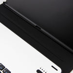 FT-1039B Detachable Bluetooth 3.0 Aluminum Alloy Keyboard + Lambskin Texture Leather Tablet Case for iPad Pro 10.5 inch / iPad Air (2019), with Water Repellent / Three-gear Angle Adjustment / Magnetic / Sleep Function, FT-1039B
