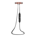 AWEI A921BL Wireless Sport Magnetic Bluetooth Earphone with Wire Control + Mic