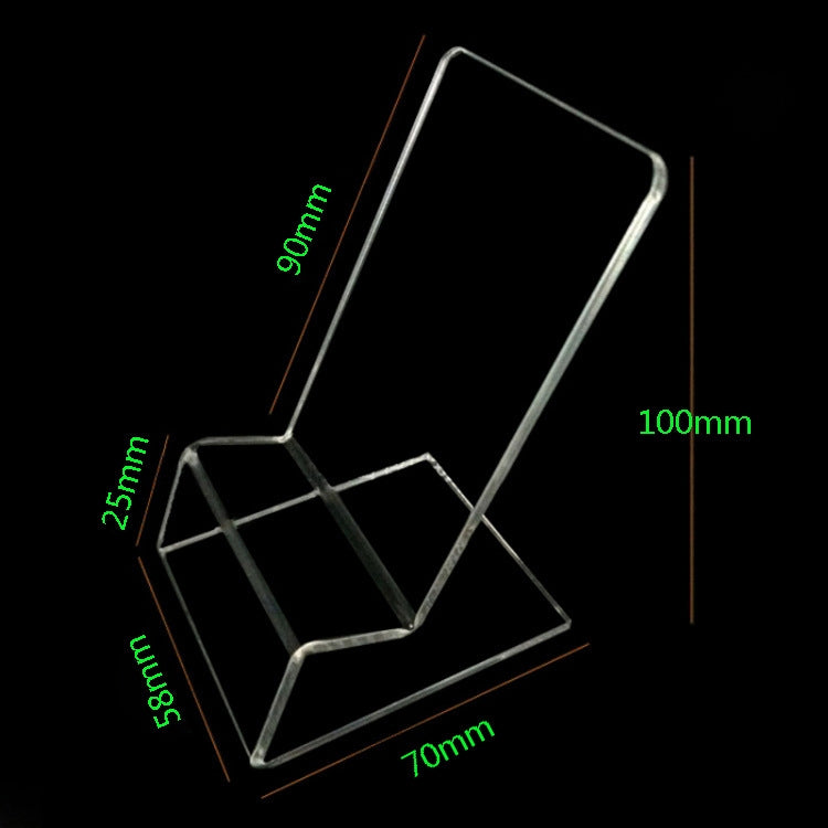 For iPhone, Samsung, Huawei, Xiaomi other Smartphones, 1 PCS(Transparent)