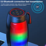 WEKOME D40 5W Sound Pulse Colorful Bluetooth Speaker, D40 (White), D40 (Black)