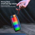 WEKOME D40 5W Sound Pulse Colorful Bluetooth Speaker, D40 (White), D40 (Black)