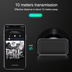 BT209 Outdoor Portable Ultra-thin Mini Wireless Bluetooth Speaker, Support TF Card & Hands-free Calling, Silver