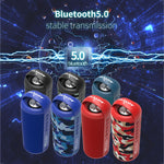 ZEALOT S36 Portable Heavy Bass Wireless Bluetooth Speaker with Built-in Mic, Support Hands-Free Call & TF Card & AUX
