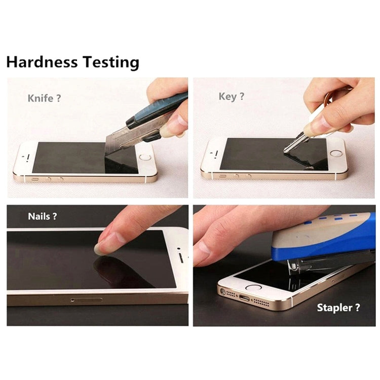 Narrow Edge Full Cover Tempered Glass Screen Protector For iPhone 6 Plus / 7 Plus / 8 Plus