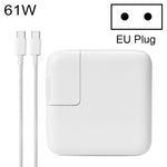 61W Type-C Power Adapter with 1.8m Cable, EU Plug, 61W EU Plug