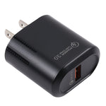 LZ-2117 18W QC3.0 3.1A USB Fast Charger, US Plug, US Plug