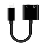 ENKAY Hat-prince HC-15 8 Pin + 3.5mm Jack to 8 Pin Charge Audio Adapter Cable, Support up to iOS 15.0