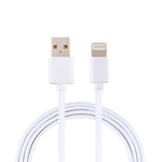 2A USB Male to 8 Pin Male Interface Injection Plastic Charge Cable, Length: 1.5m, 8 Pin