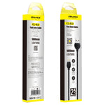 awei CL-63 2.5A 8 Pin Charging + Transmission Aluminum Alloy Data Cable, Length: 1m
