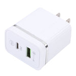 46-A2C2 20W PD + QC3.0 USB Multifunction Fast Charger,US Plug, US Plug