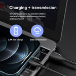 awei CL-115L 1m 2.4A USB to 8 Pin Charging Cable