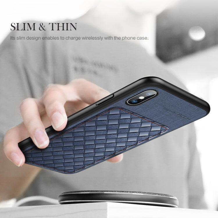 For iPhone XS Max ROCK Origin Series Business TPU + PU Protective Case, For XS Max