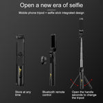 XT-09 Multi-function Live Broadcast Mobile Bluetooth Self-timer Pole Tripod