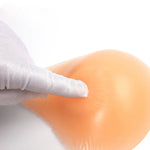 AS3 Spiral Shape Postoperative Rehabilitation Fake Breasts Silicone Breast Pad Nipple Cover 260g/Right, 260g/Right
