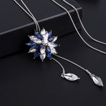 Fashion Lady Gorgeous Flower Sweater Chain Summer Dress Accessories