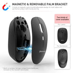 MKESPN 859 2.4G+BT5.0+BT3.0 Three Modes Wireless Mouse, 2.4G+BT5.0+BT3.0