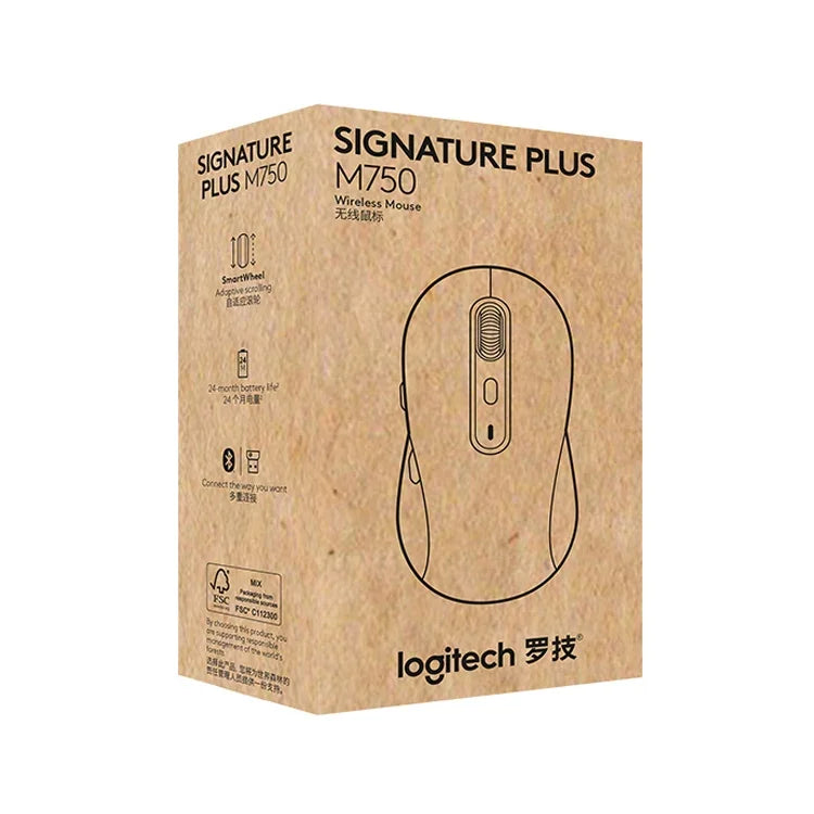 Logitech M750 2000DPI 2.4GHz Wireless Bluetooth Dual Mode Mouse, M750