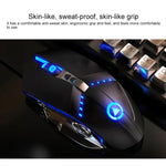 YINDIAO K002 USB Wired Mechanical Feel RGB Backlight Keyboard + Optical Silent Mouse Set, RGB Backlight / Silent / Black, RGB Backlight / White