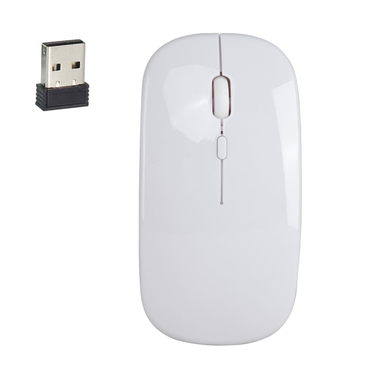 HXSJ M80 2.4GHz Wireless 1600DPI Three-speed Adjustable Optical Mute Mouse, Silver, White, Black, Grey, Gold, Rose Gold