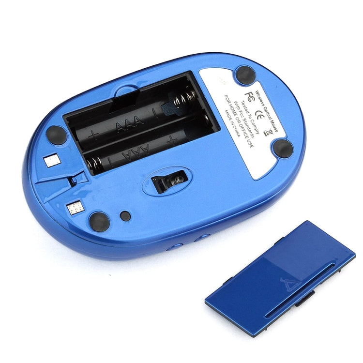 MZ-012 2.4G 1200 DPI Wireless Rechargeable Optical Mouse with 3 Ports USB HUB / Charging Dock