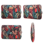 Lisen 13 inch Sleeve Case Colorful Leaves Zipper Briefcase Carrying Bag for Macbook, Samsung, Lenovo, Sony, DELL Alienware, CHUWI, ASUS, HP, 13 inch and Below Laptops, 13 inch